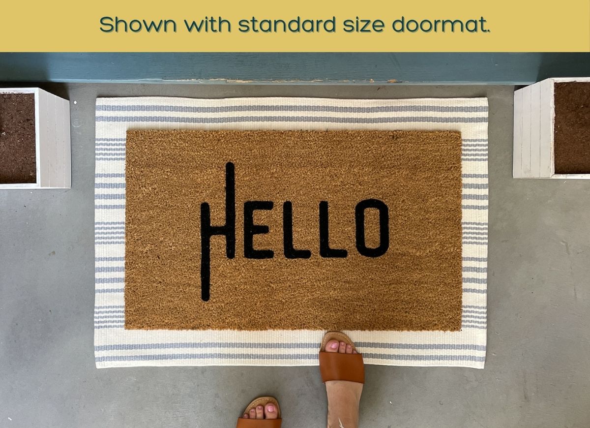 Add-On Doormat Layering Rug to POD Doormat